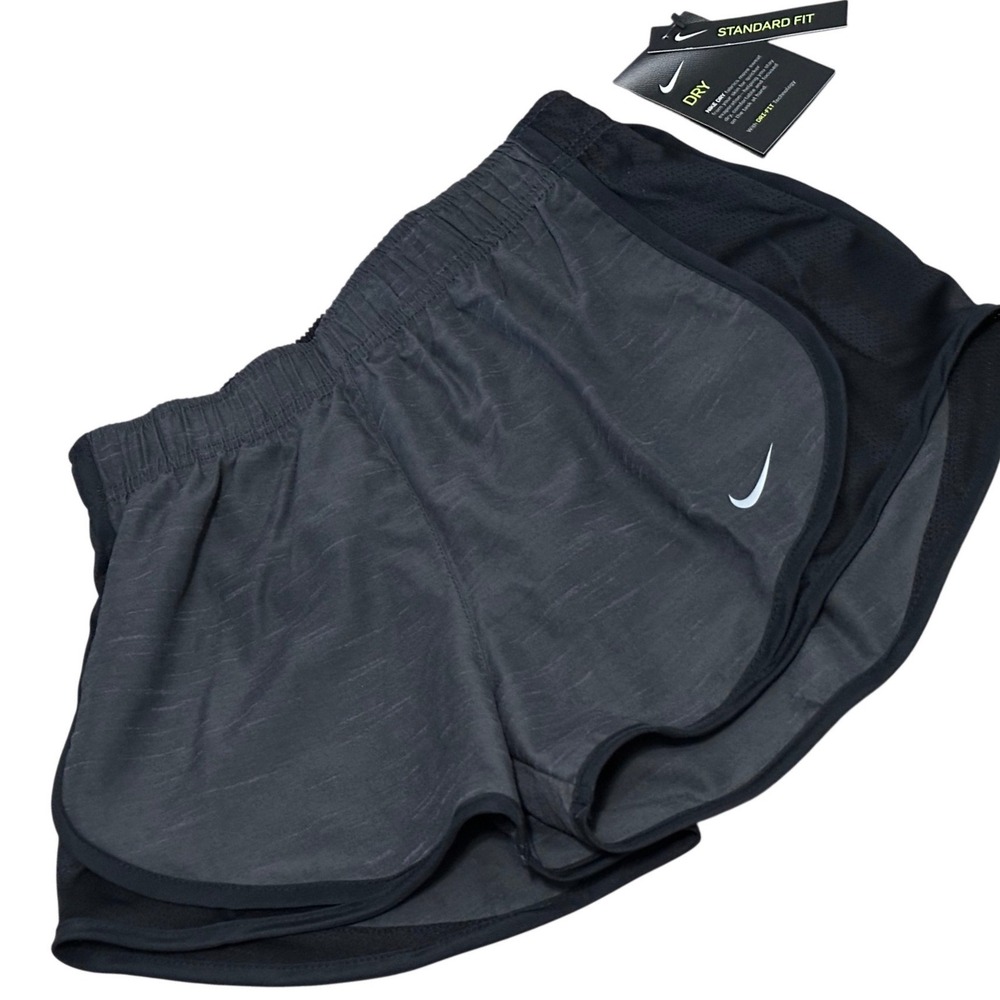 Nike Dry 10K Running Shorts Womens XS Dark Gray Black Dri-FIT DB4487-083 NWT